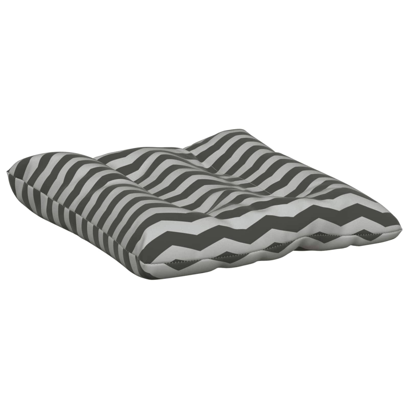 vidaXL Haustier-Tipi mit Kissen Weiß und Grau 50 x 50 x 60 cm