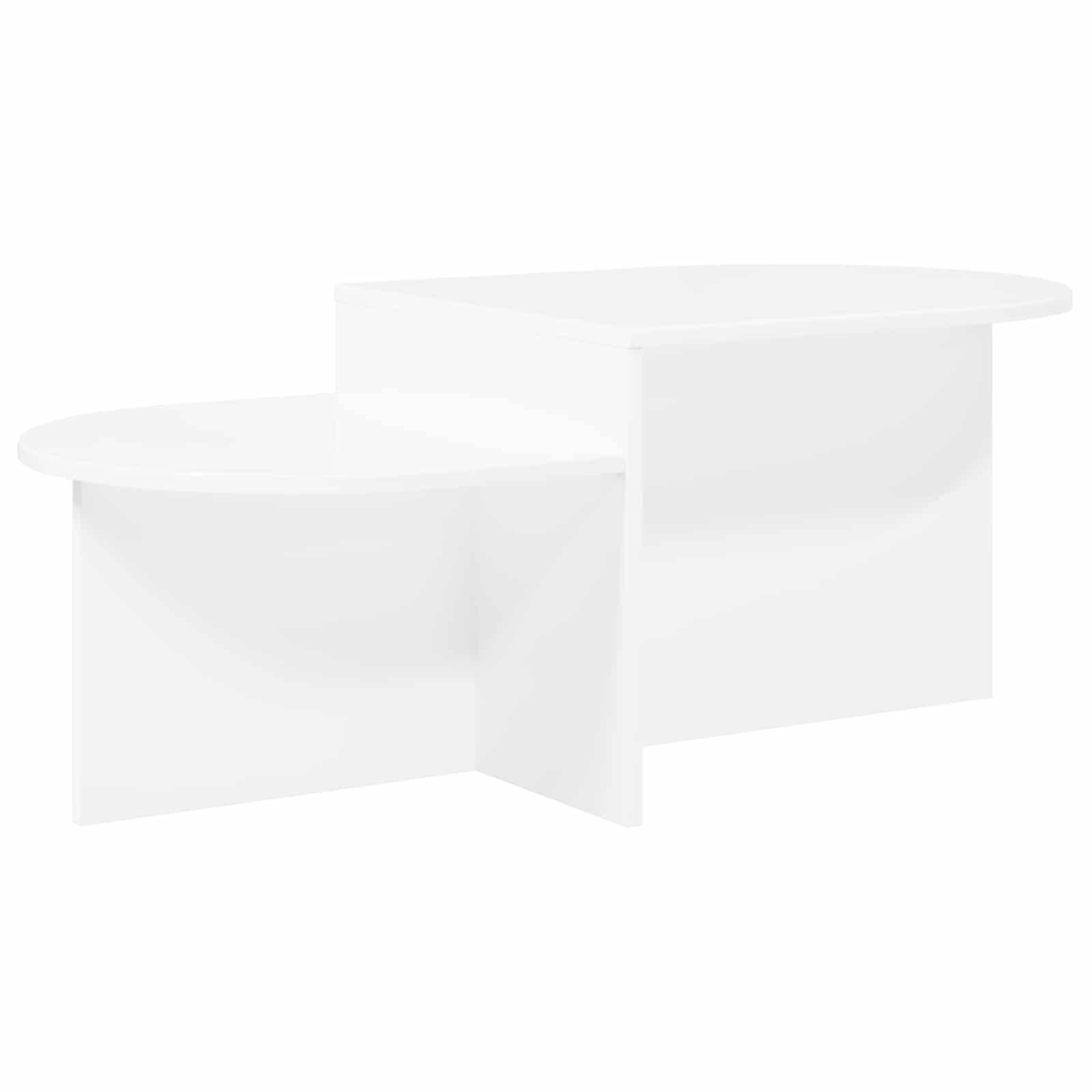 vidaXL Couchtisch Weiß 100 x 50 x 40 cm Holzwerkstoff