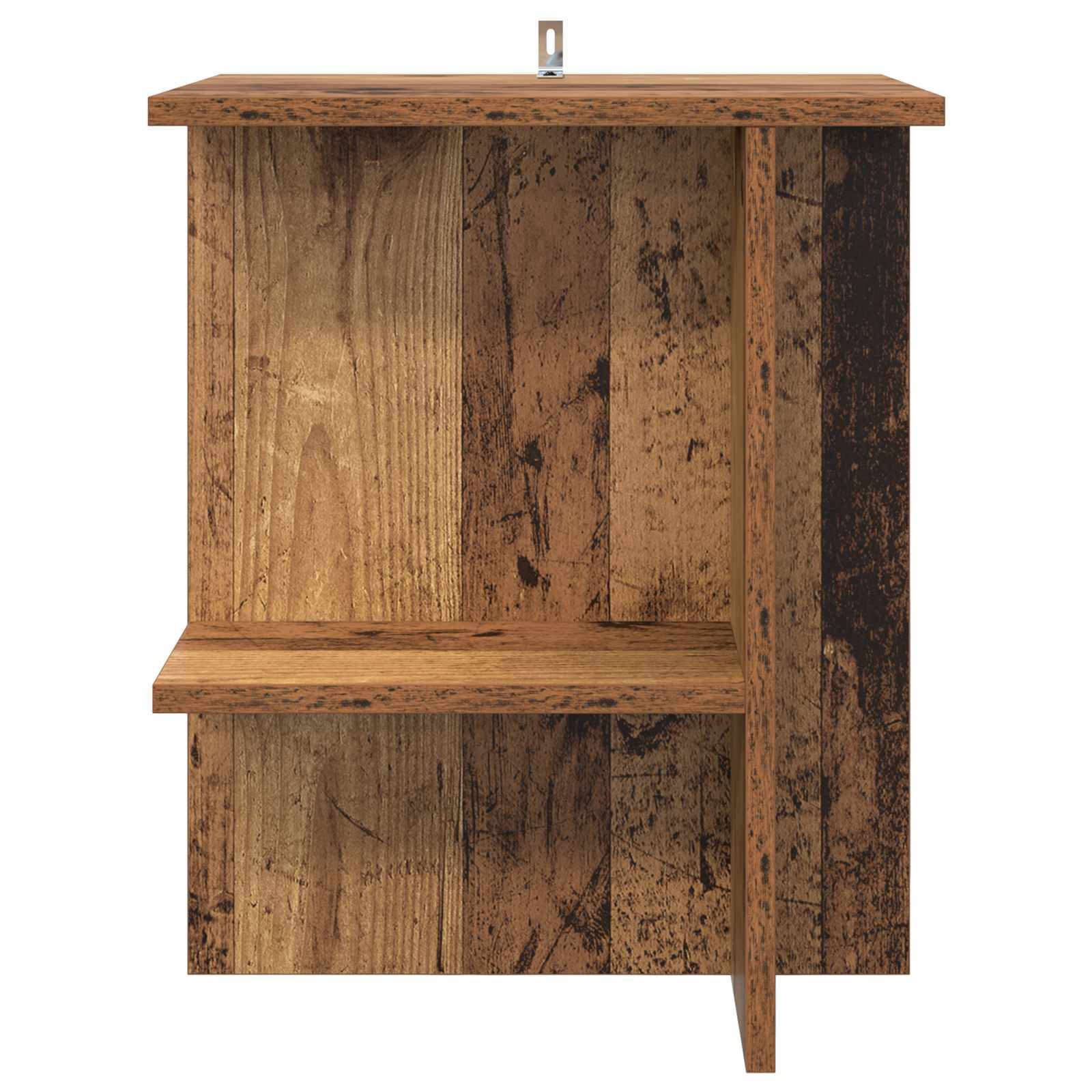 vidaXL Couchtisch Altholz 40 x 30 x 49 cm Holzwerkstoff
