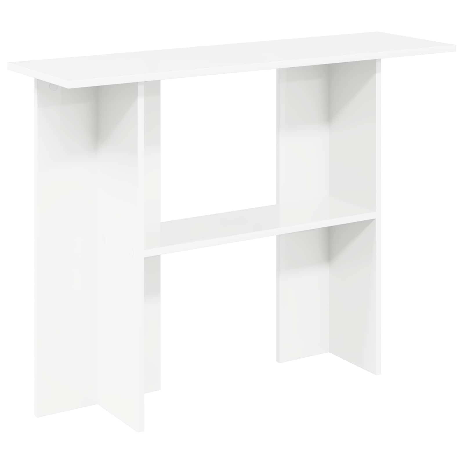 vidaXL Konsolentisch Weiß 100 x 30 x 75 cm Holzwerkstoff