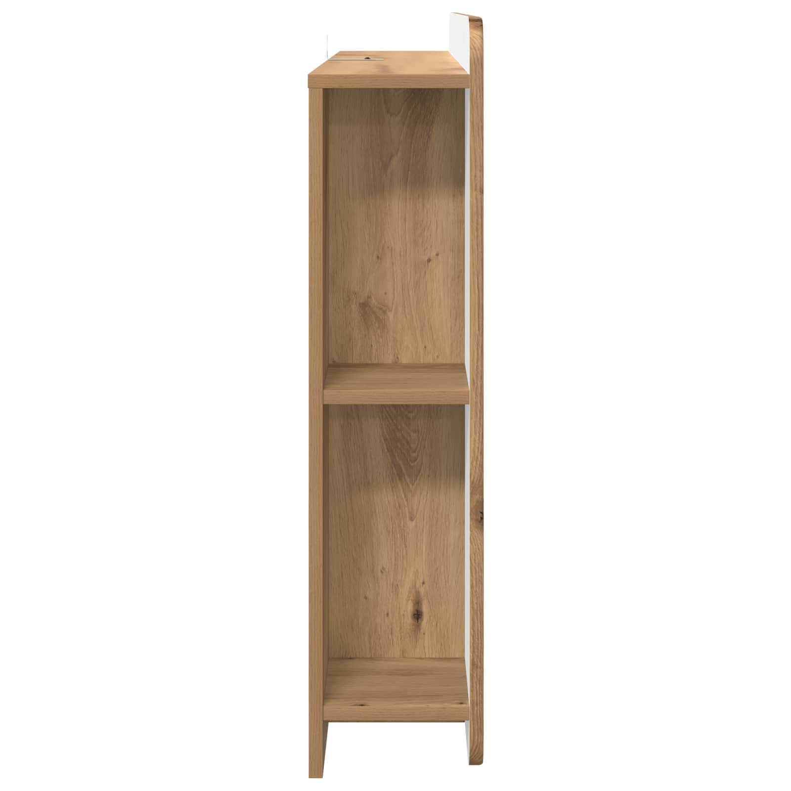 vidaXL Kopfteil Schrank Artisan-Eiche 119,5 x 18,5 x 80 cm