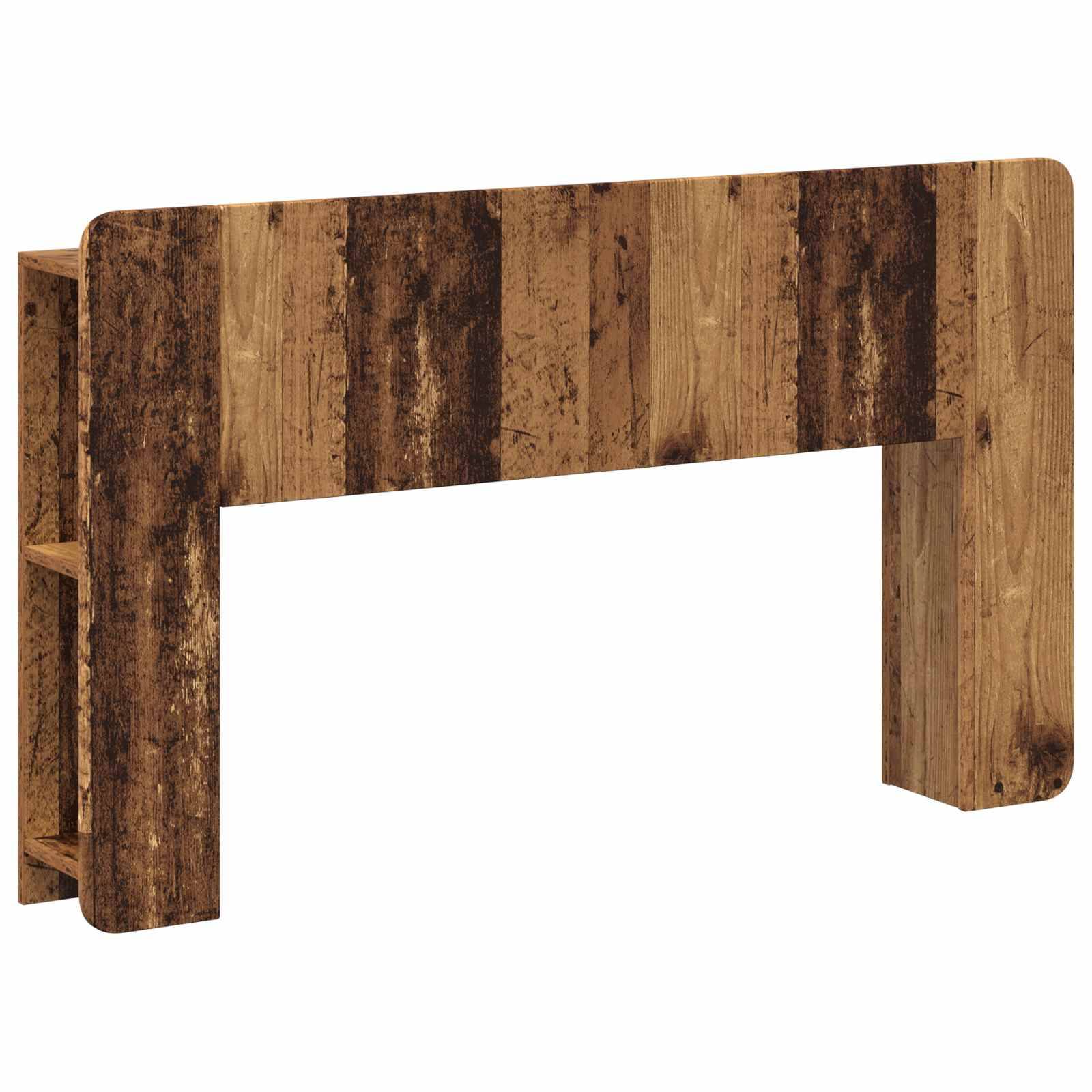 vidaXL Kopfteil Schrank mit Speicher Altholz Holzwerkstoff