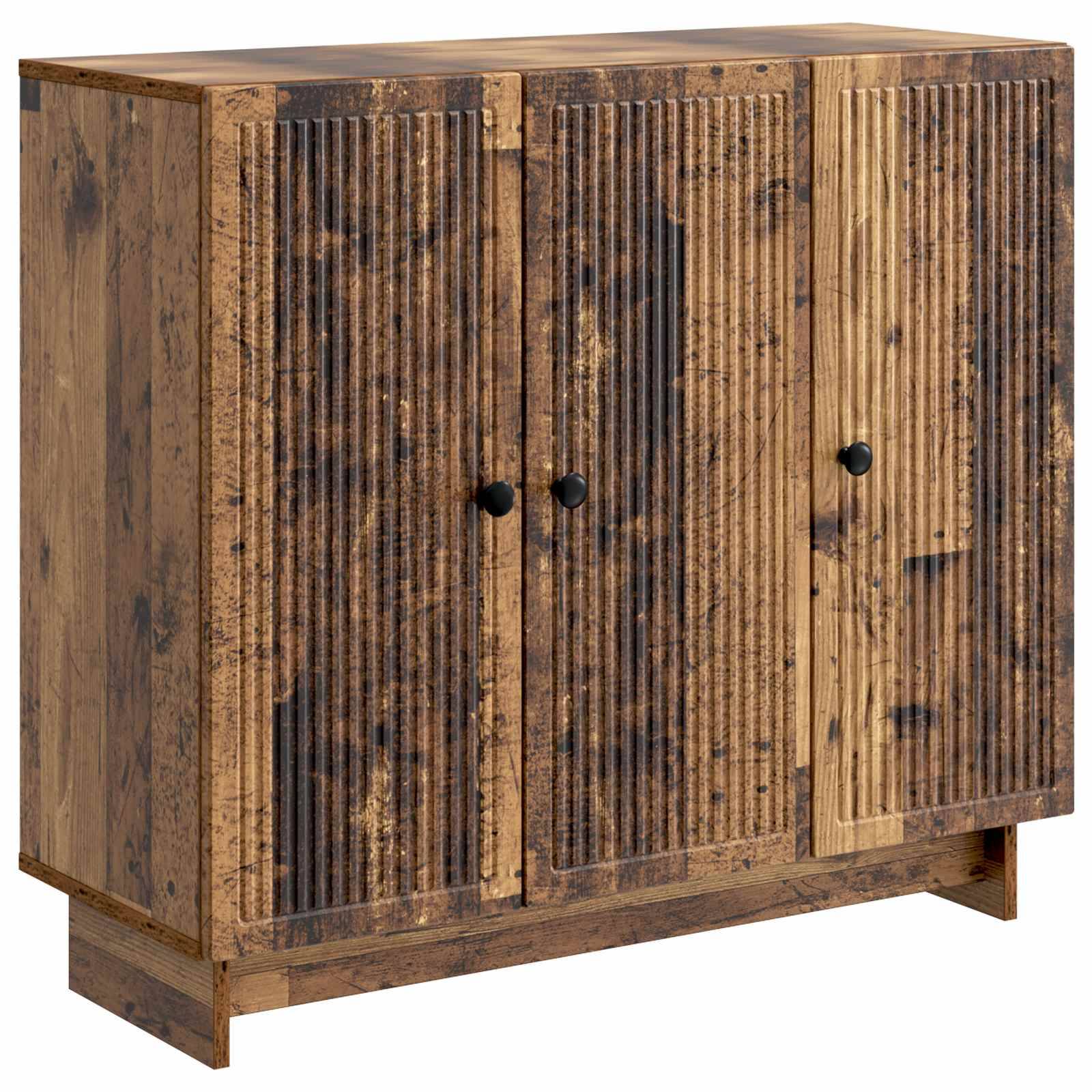 vidaXL Sideboard Altholz 89 x 34,5 x 80 cm Holzwerkstoff