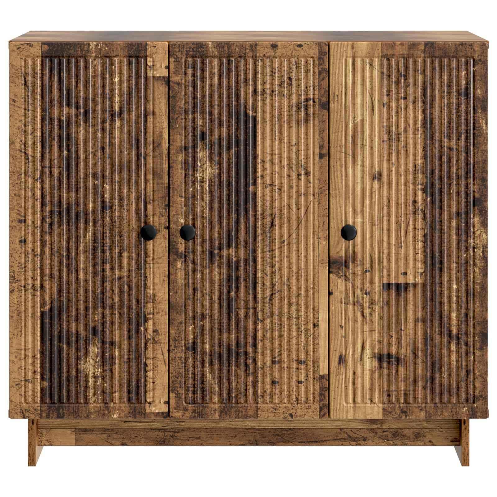 vidaXL Sideboard Altholz 89 x 34,5 x 80 cm Holzwerkstoff