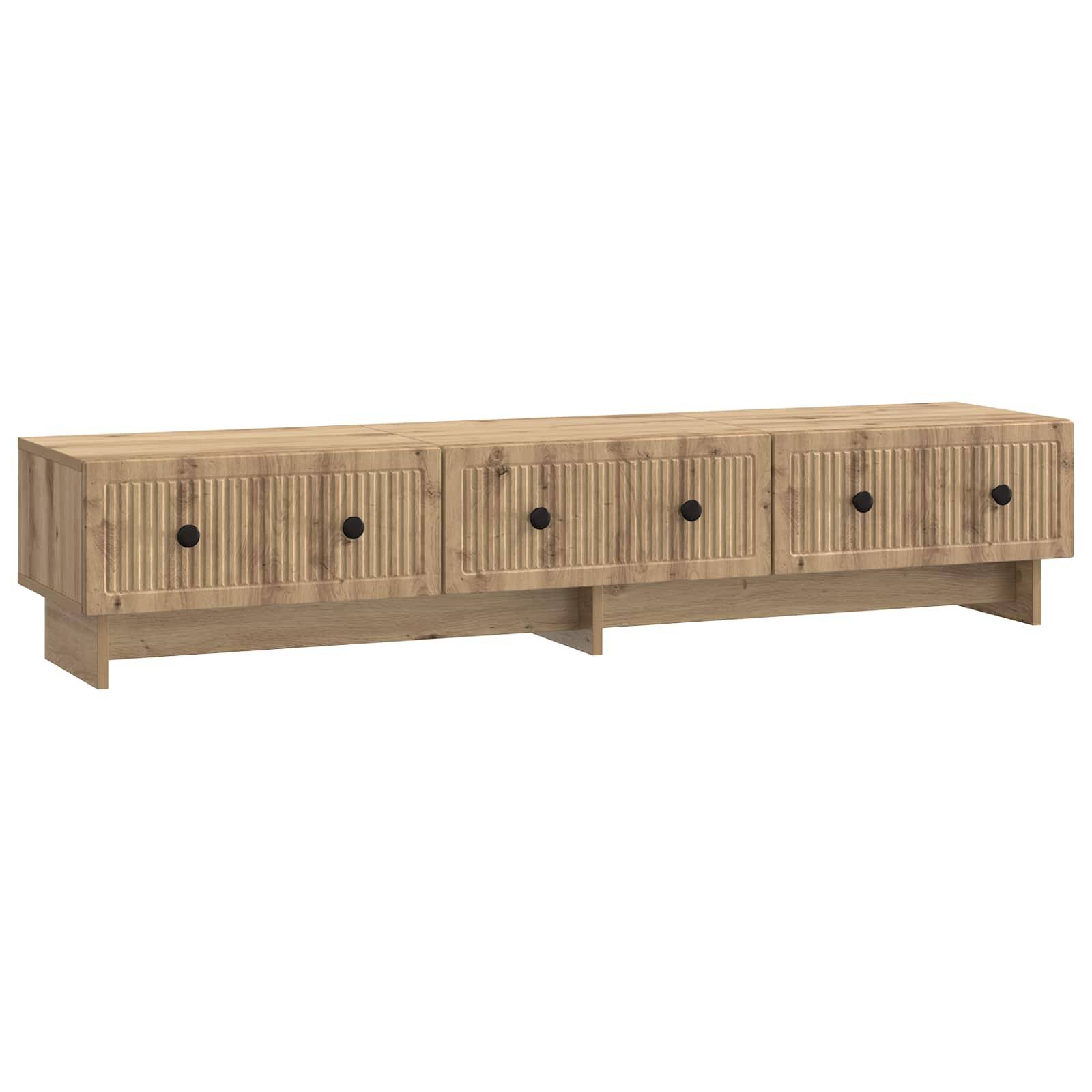 vidaXL TV-Schränk Artisan-Eiche 147 x 34,5 x 30 cm Holzwerkstoff