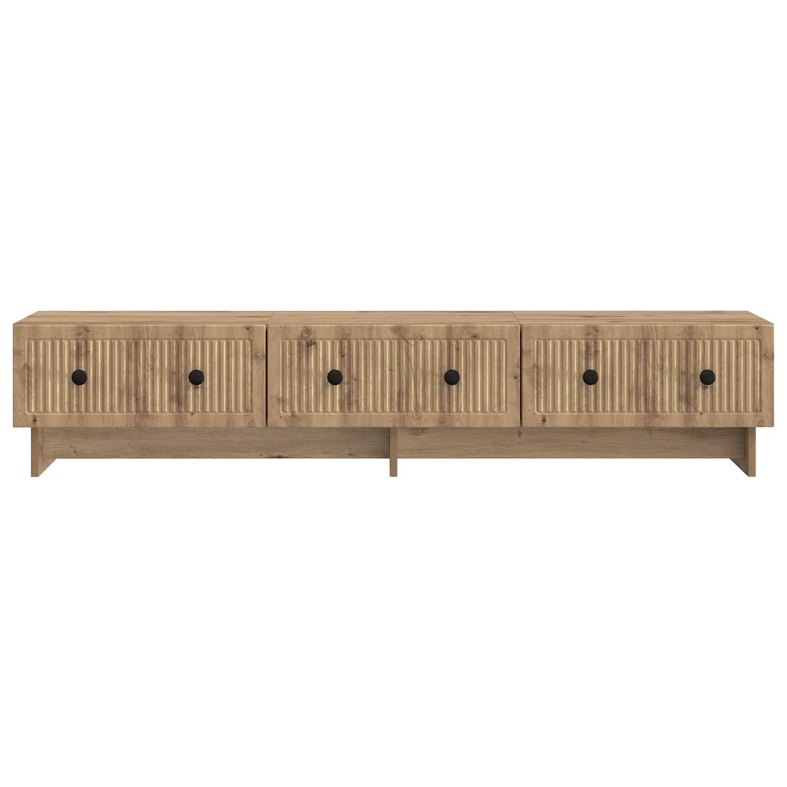 vidaXL TV-Schränk Artisan-Eiche 147 x 34,5 x 30 cm Holzwerkstoff