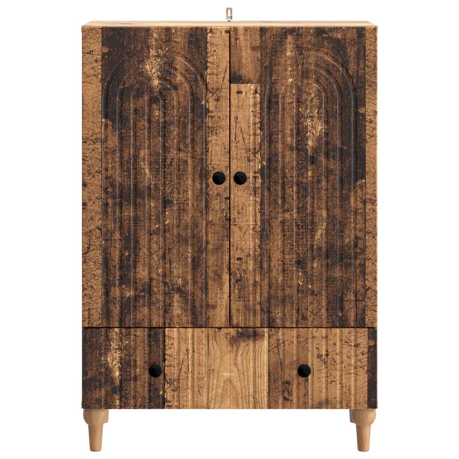 vidaXL Sideboard Altholz 66 x 34,5 x 95 cm Holzwerkstoff