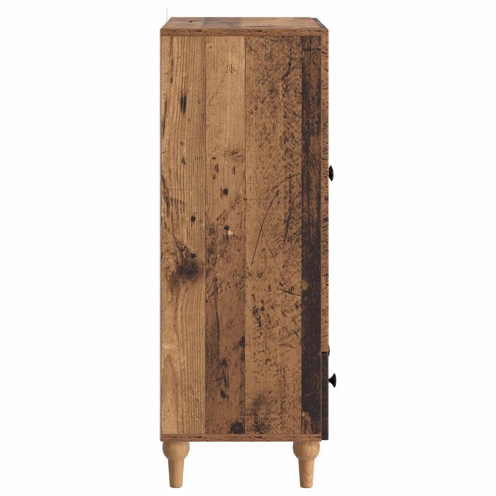 vidaXL Sideboard Altholz 66 x 34,5 x 95 cm Holzwerkstoff