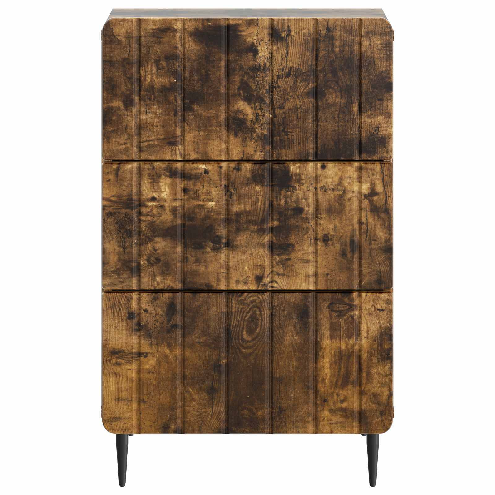 vidaXL Nachttisch Geräucherte Eiche 43 x 41 x 68 cm Holzwerkstoff