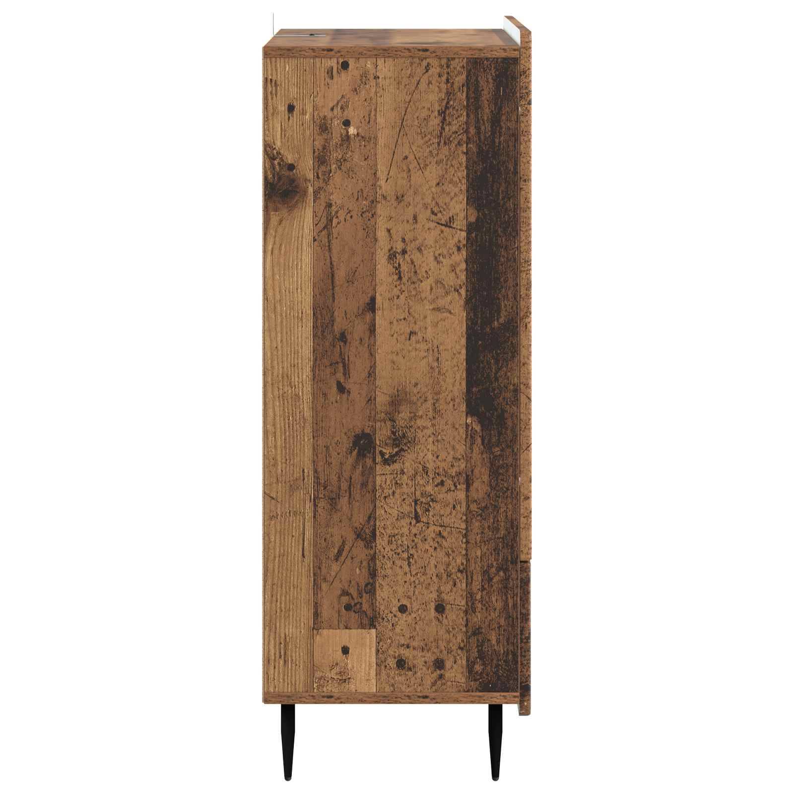 vidaXL Sideboard Altholz 66 x 34,5 x 97 cm Holzwerkstoff