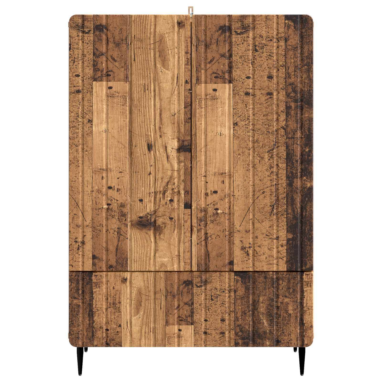 vidaXL Sideboard Altholz 66 x 34,5 x 97 cm Holzwerkstoff