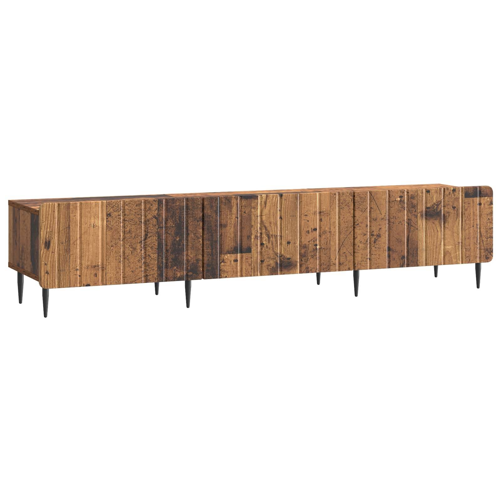 vidaXL TV-Schränk Altholz 147 x 34,5 x 32 cm Holzwerkstoff
