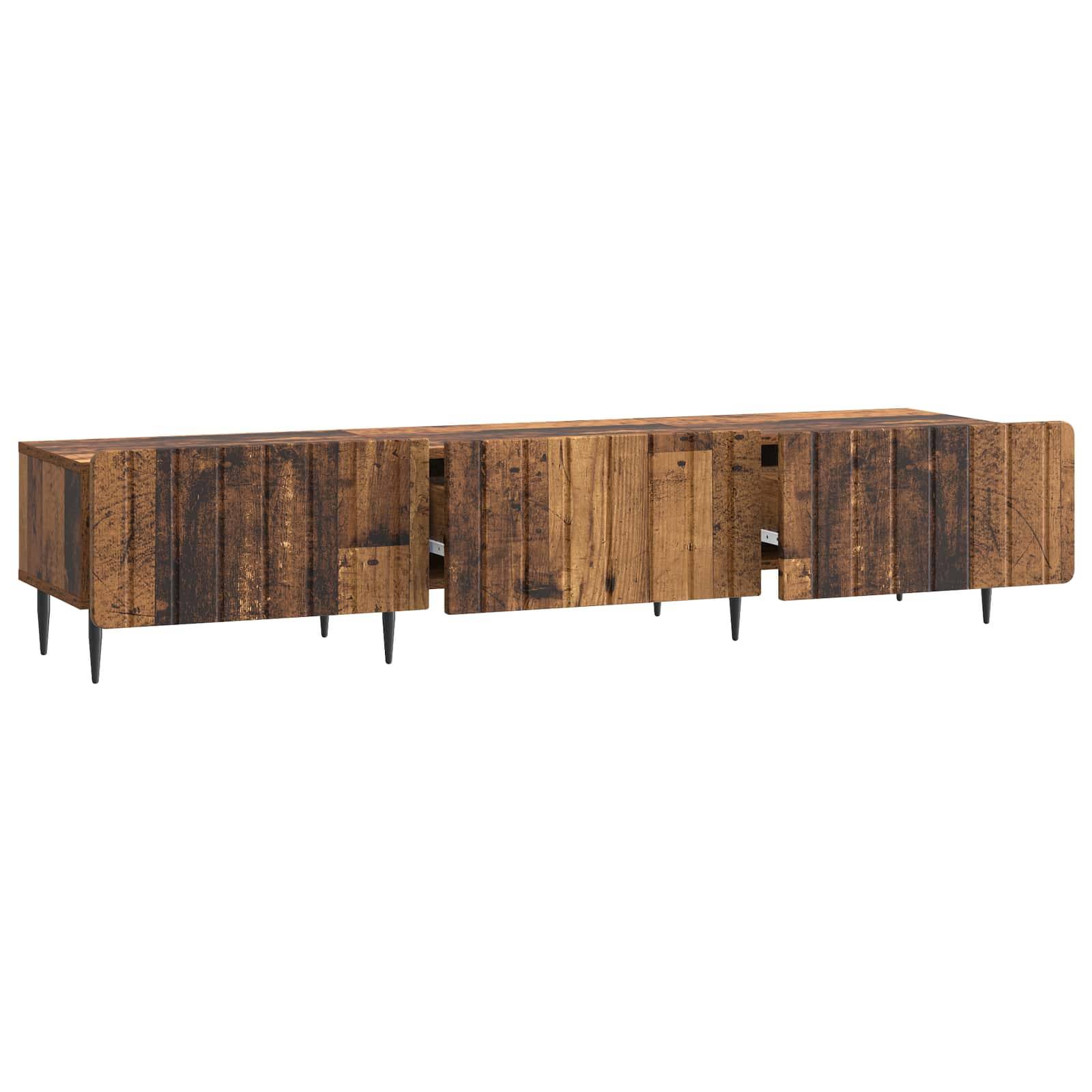 vidaXL TV-Schränk Altholz 147 x 34,5 x 32 cm Holzwerkstoff