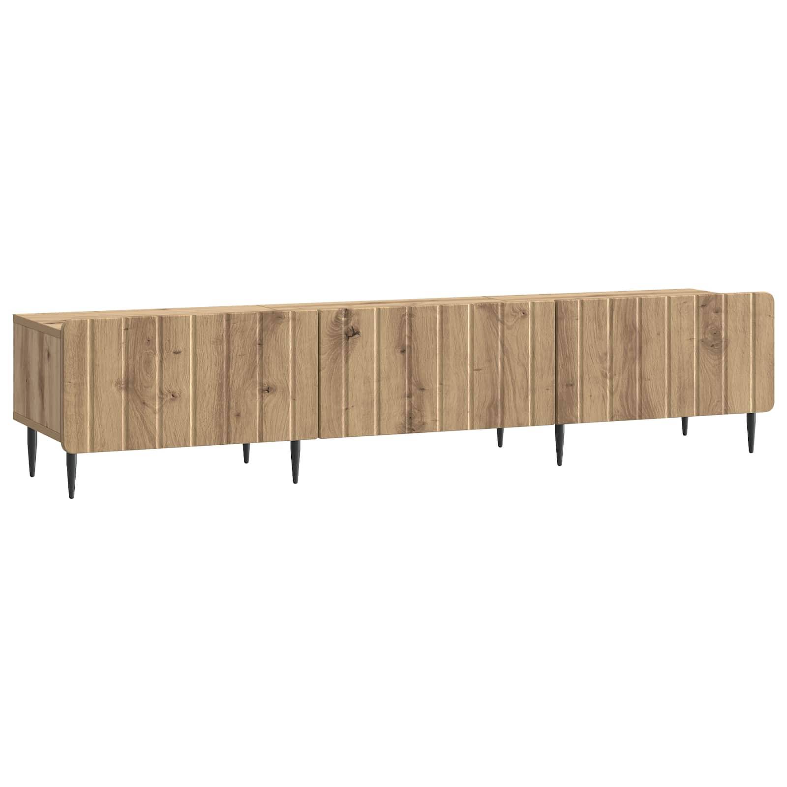 vidaXL TV-Schränk Artisan-Eiche 147 x 34,5 x 32 cm Holzwerkstoff