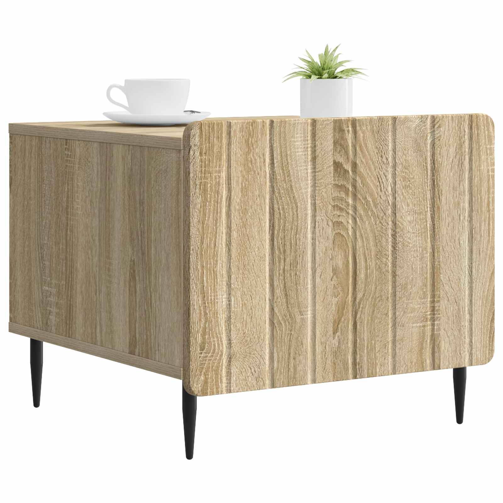 vidaXL Couchtisch Sonoma-Eiche 49 x 50 x 42 cm Holzwerkstoff