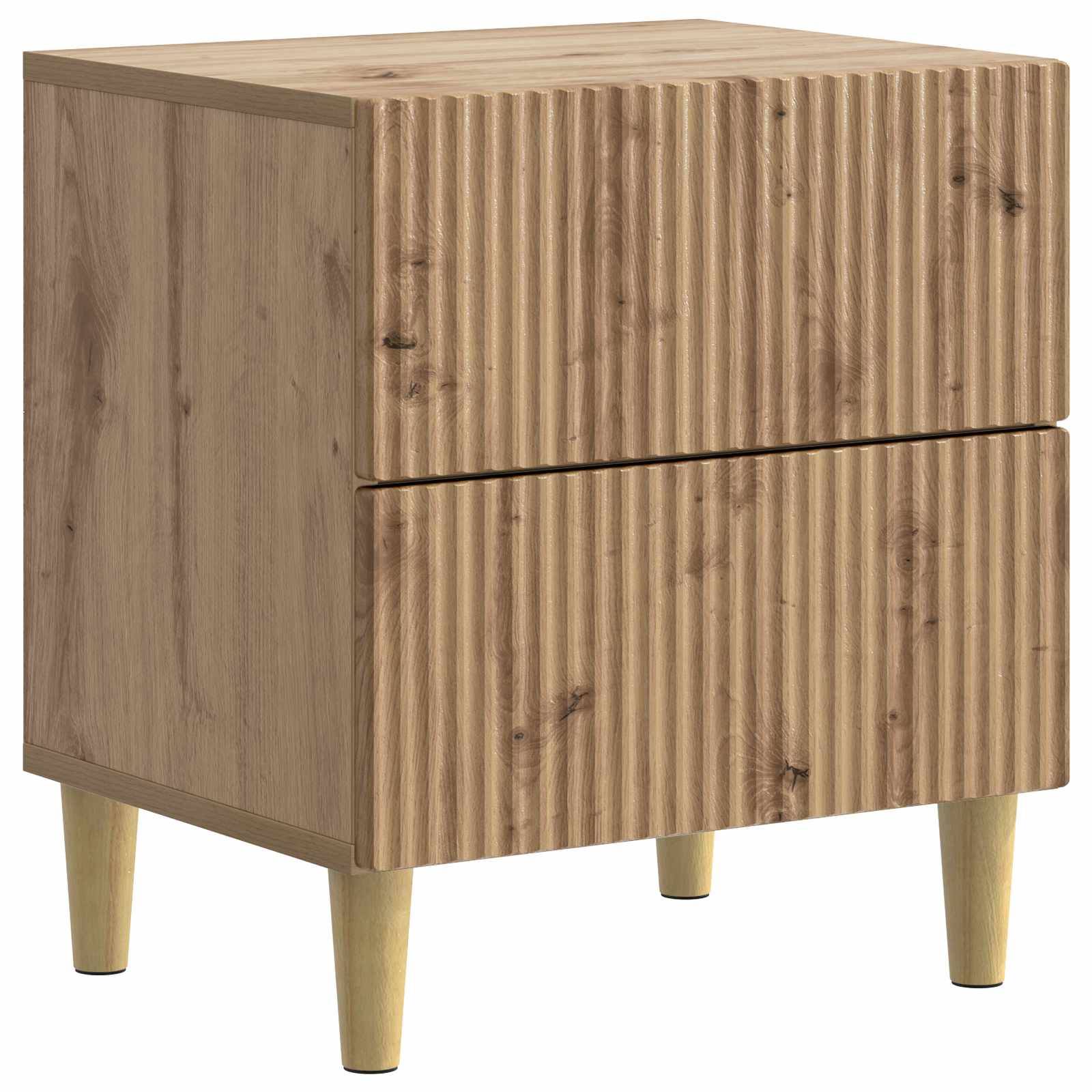 vidaXL Nachttisch Artisan-Eiche 43 x 34,5 x 48 cm Holzwerkstoff