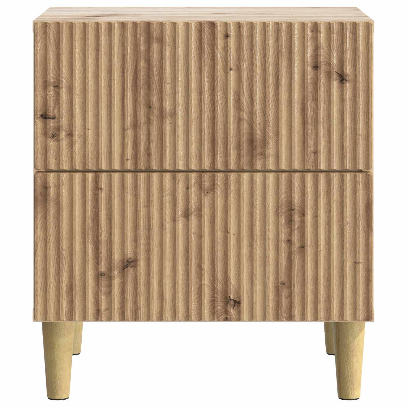 vidaXL Nachttisch Artisan-Eiche 43 x 34,5 x 48 cm Holzwerkstoff