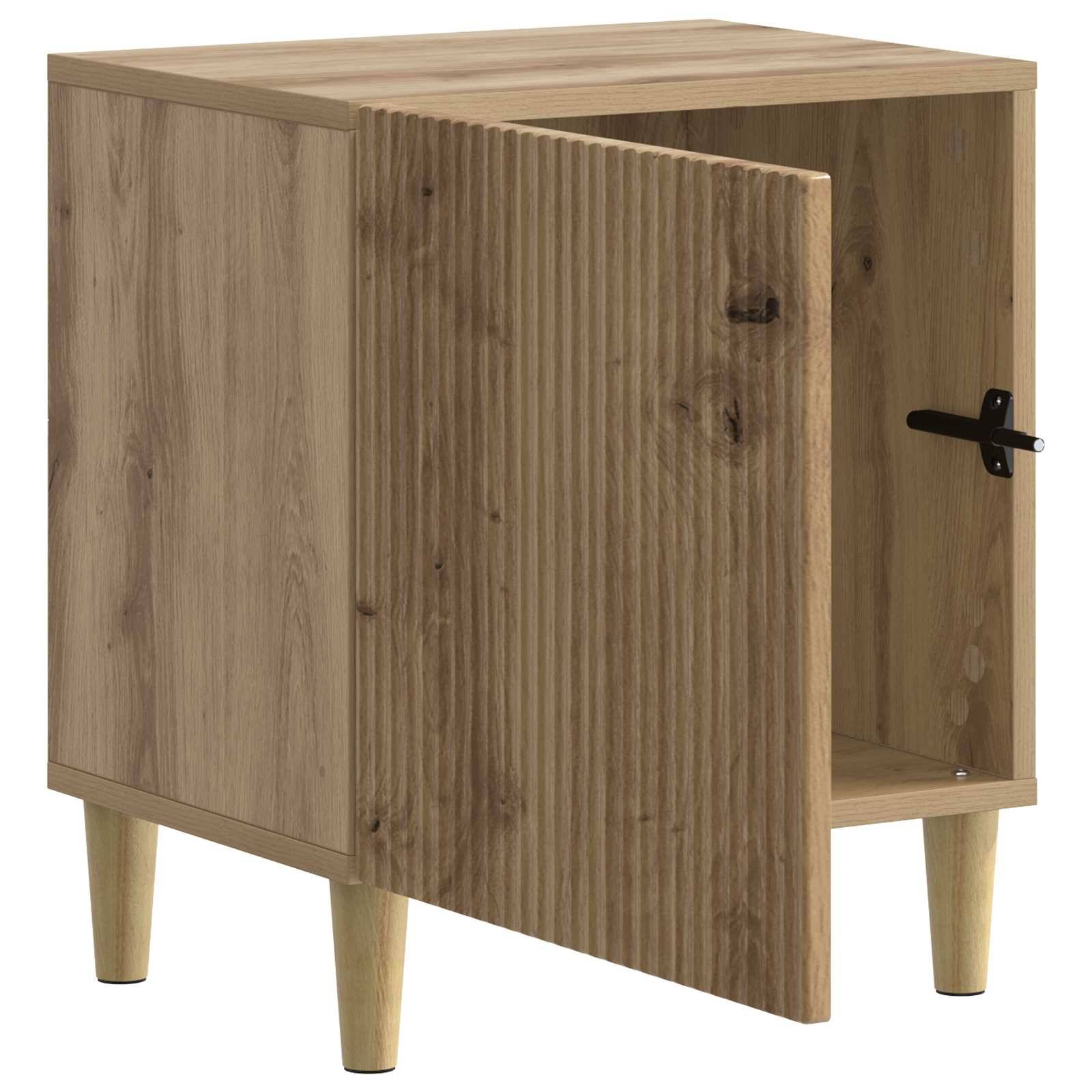 vidaXL Nachttisch Artisan-Eiche 43 x 34,5 x 50 cm Holzwerkstoff