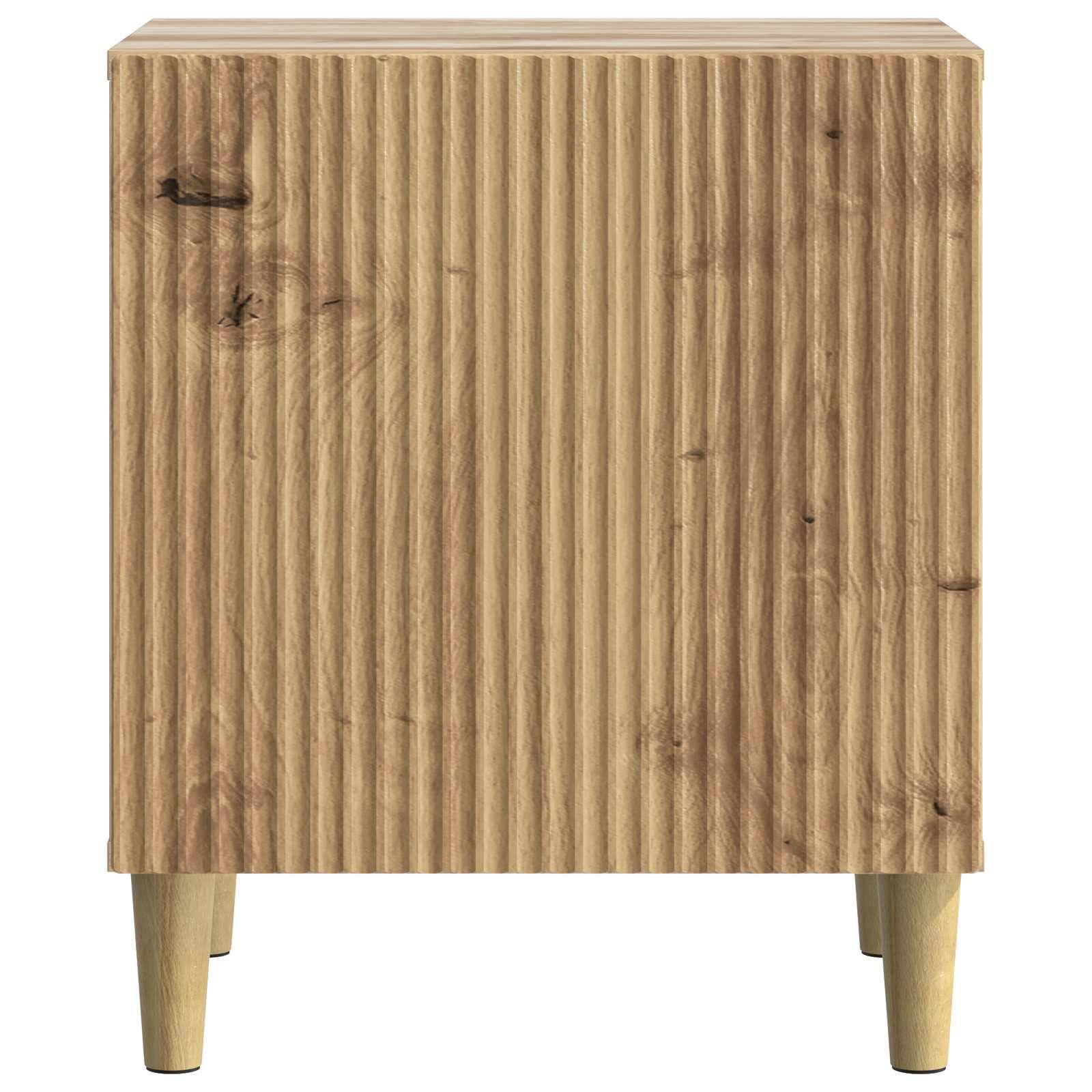 vidaXL Nachttisch Artisan-Eiche 43 x 34,5 x 50 cm Holzwerkstoff