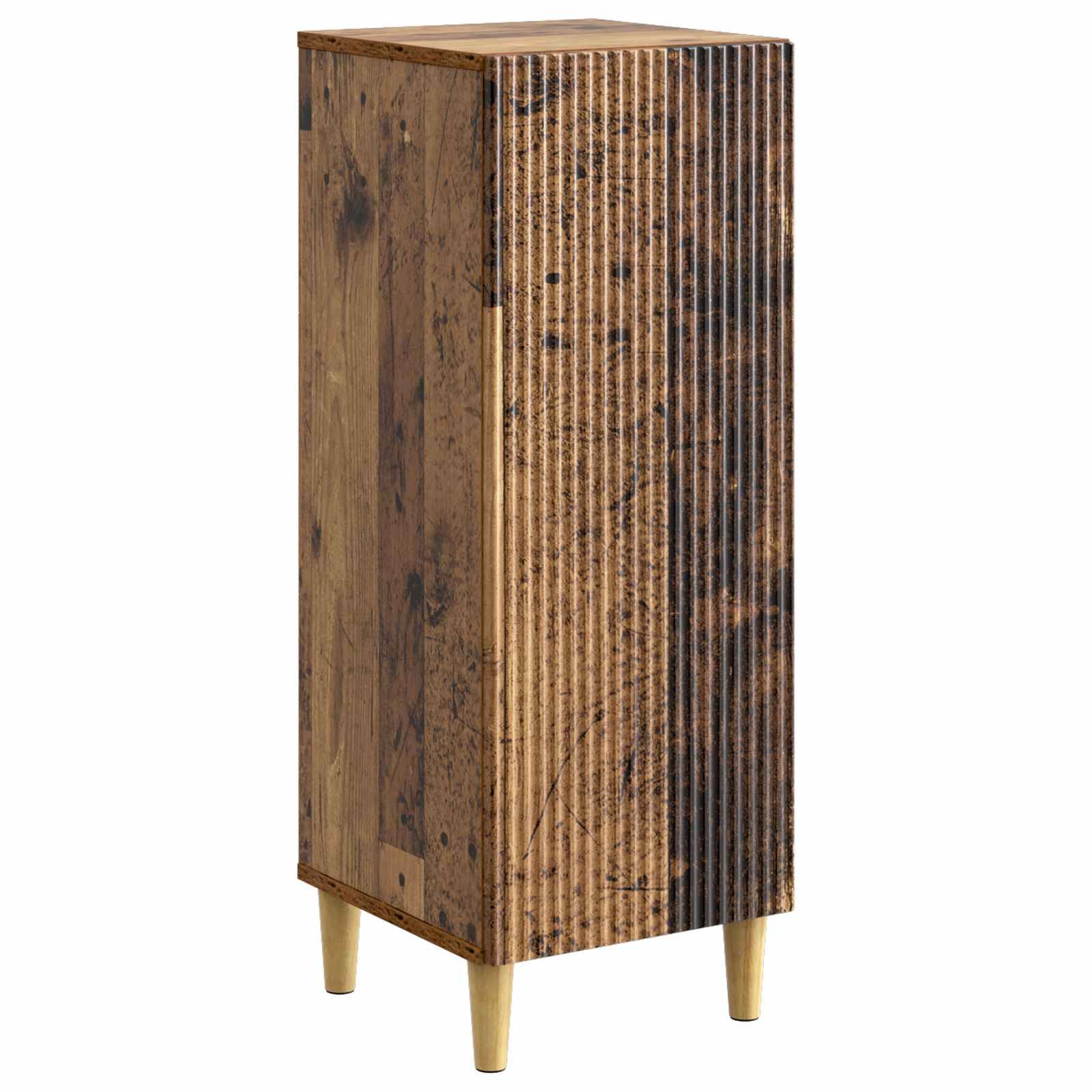 vidaXL Sideboard Altholz 33 x 34,5 x 90 cm Holzwerkstoff
