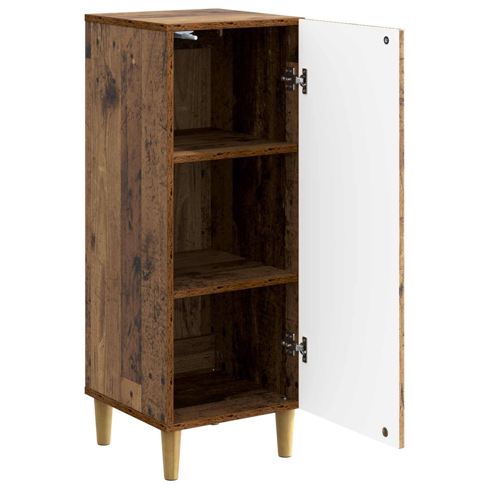 vidaXL Sideboard Altholz 33 x 34,5 x 90 cm Holzwerkstoff