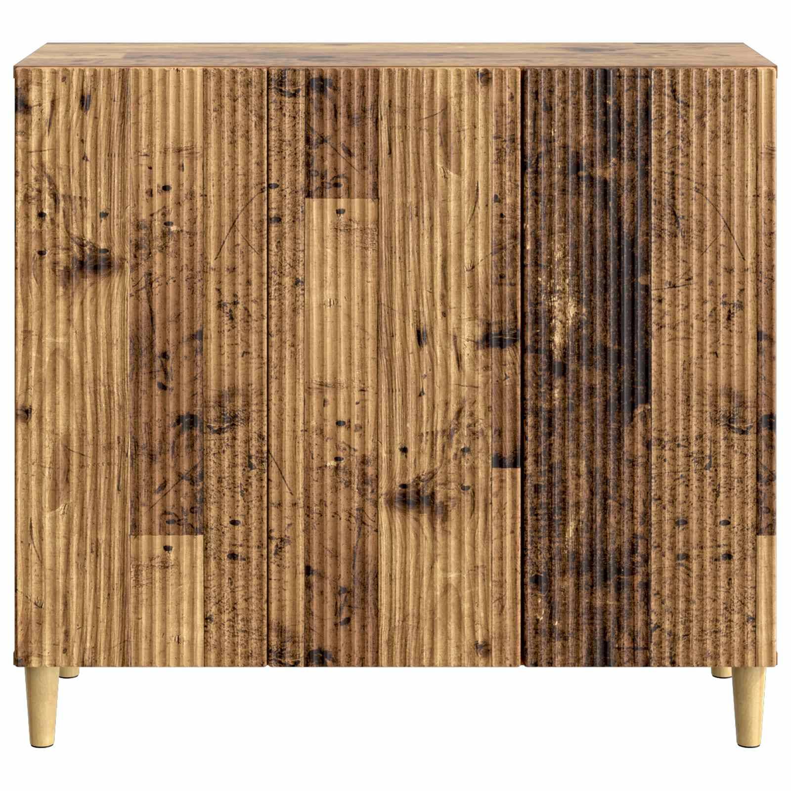 vidaXL Sideboard Altholz 89 x 34,5 x 80 cm Holzwerkstoff