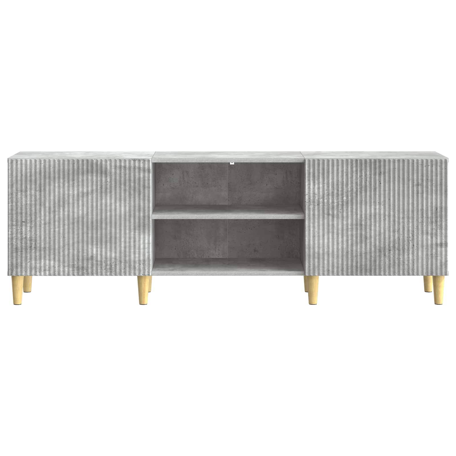 vidaXL TV-Schränk Betongrau 150 x 31 x 50 cm Holzwerkstoff