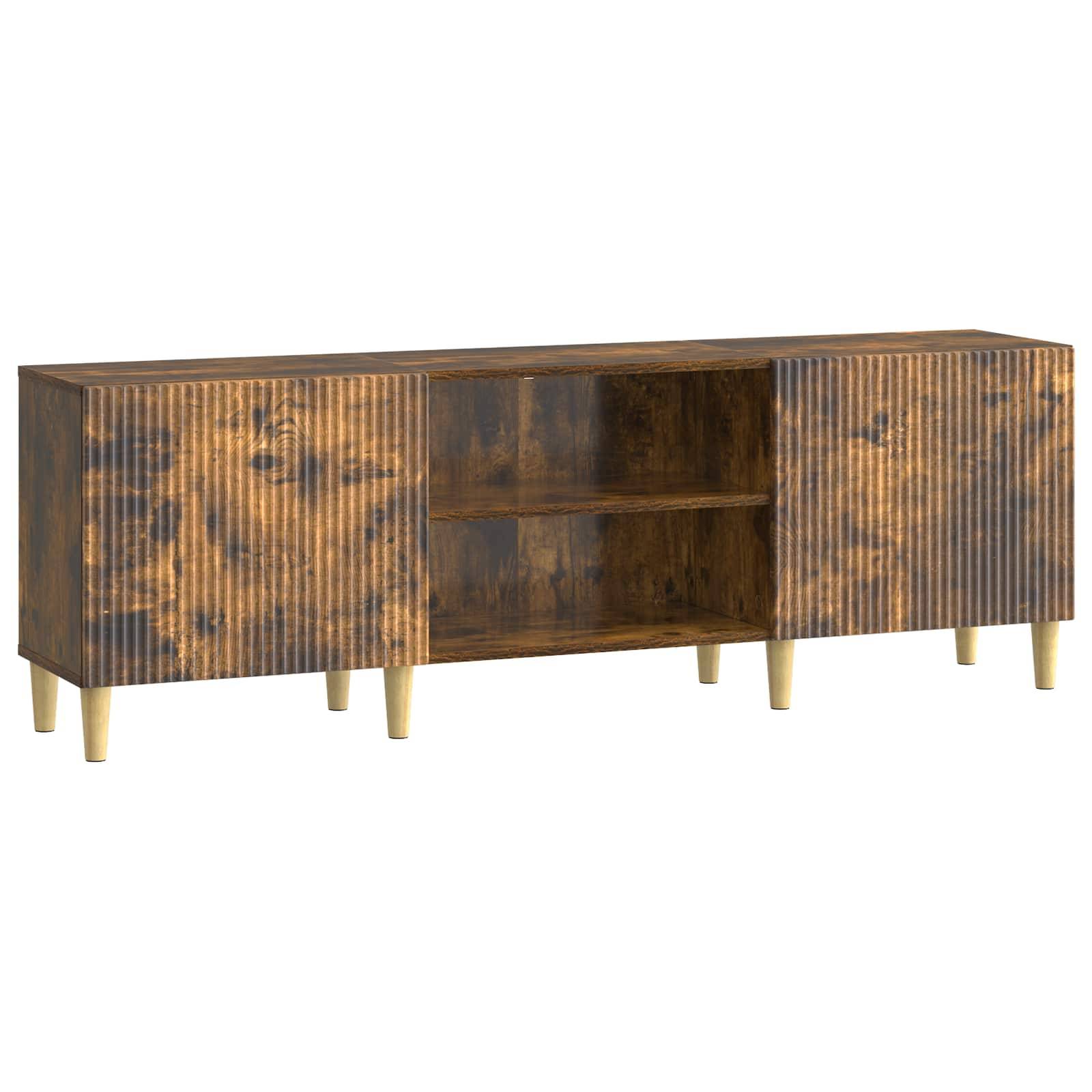 vidaXL TV-Schränk Geräucherte Eiche 150 x 31 x 50 cm Holzwerkstoff