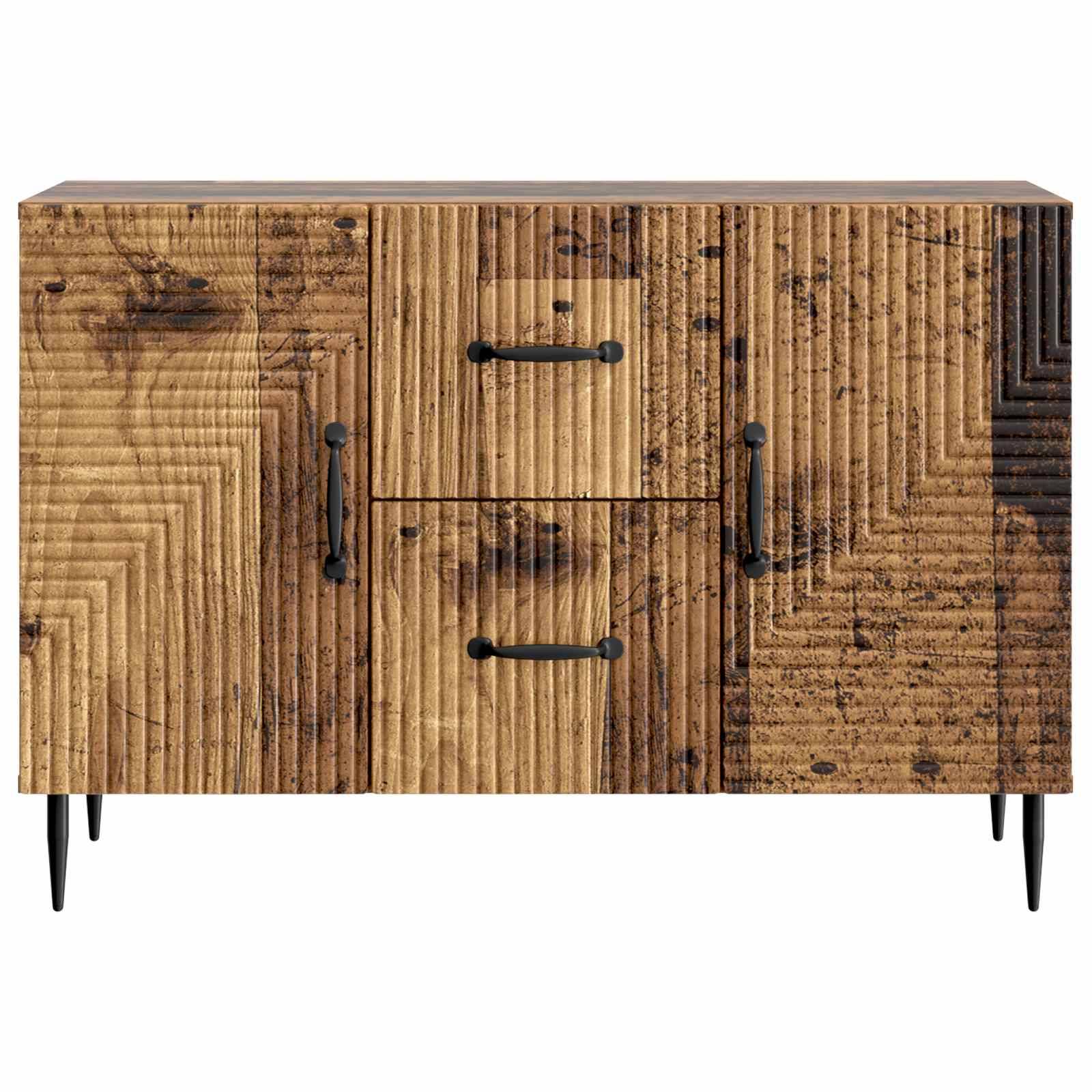 vidaXL Sideboard Altholz 89 x 34,5 x 60 cm Holzwerkstoff