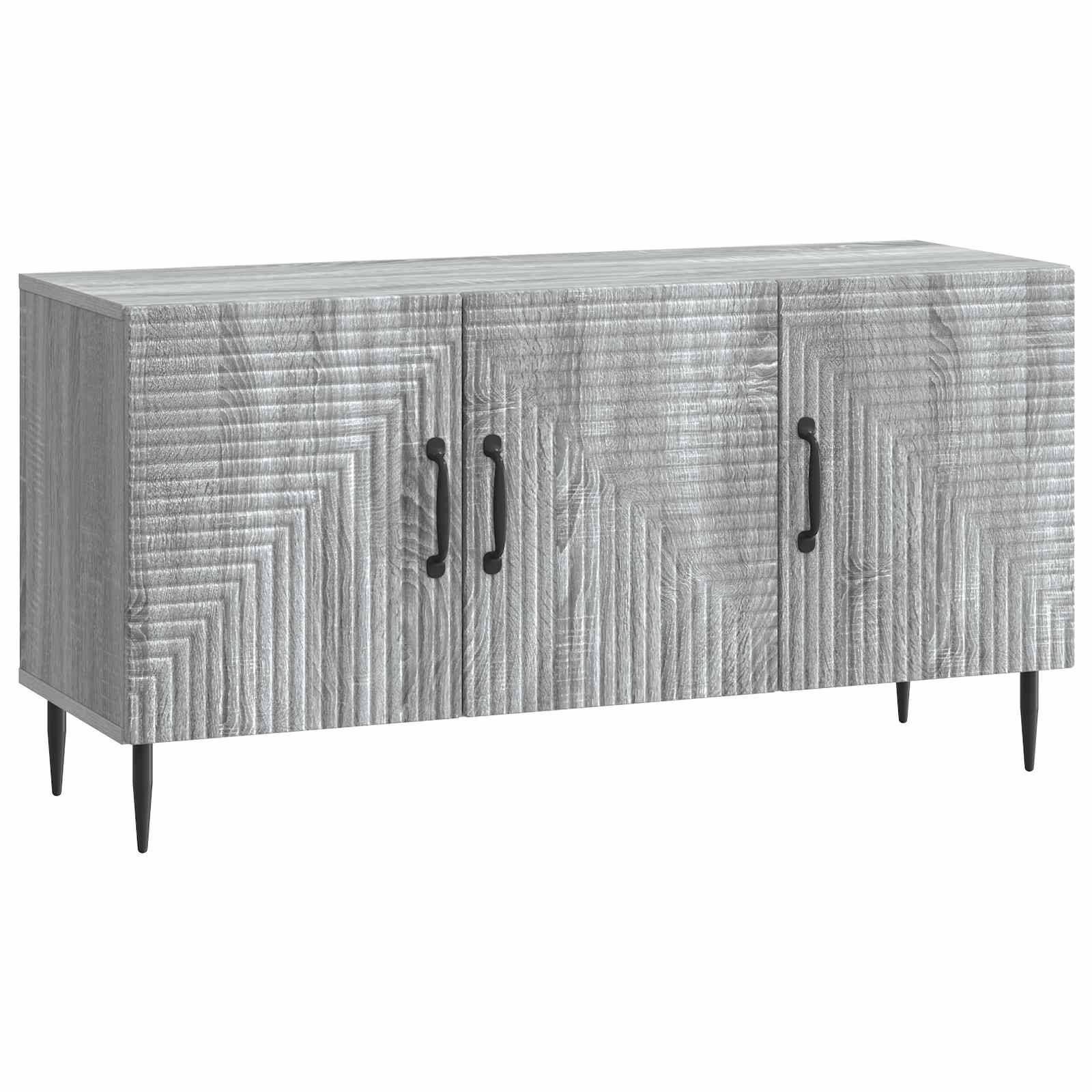 vidaXL TV-Schränk Graues Sonoma 99 x 34,5 x 50 cm Holzwerkstoff