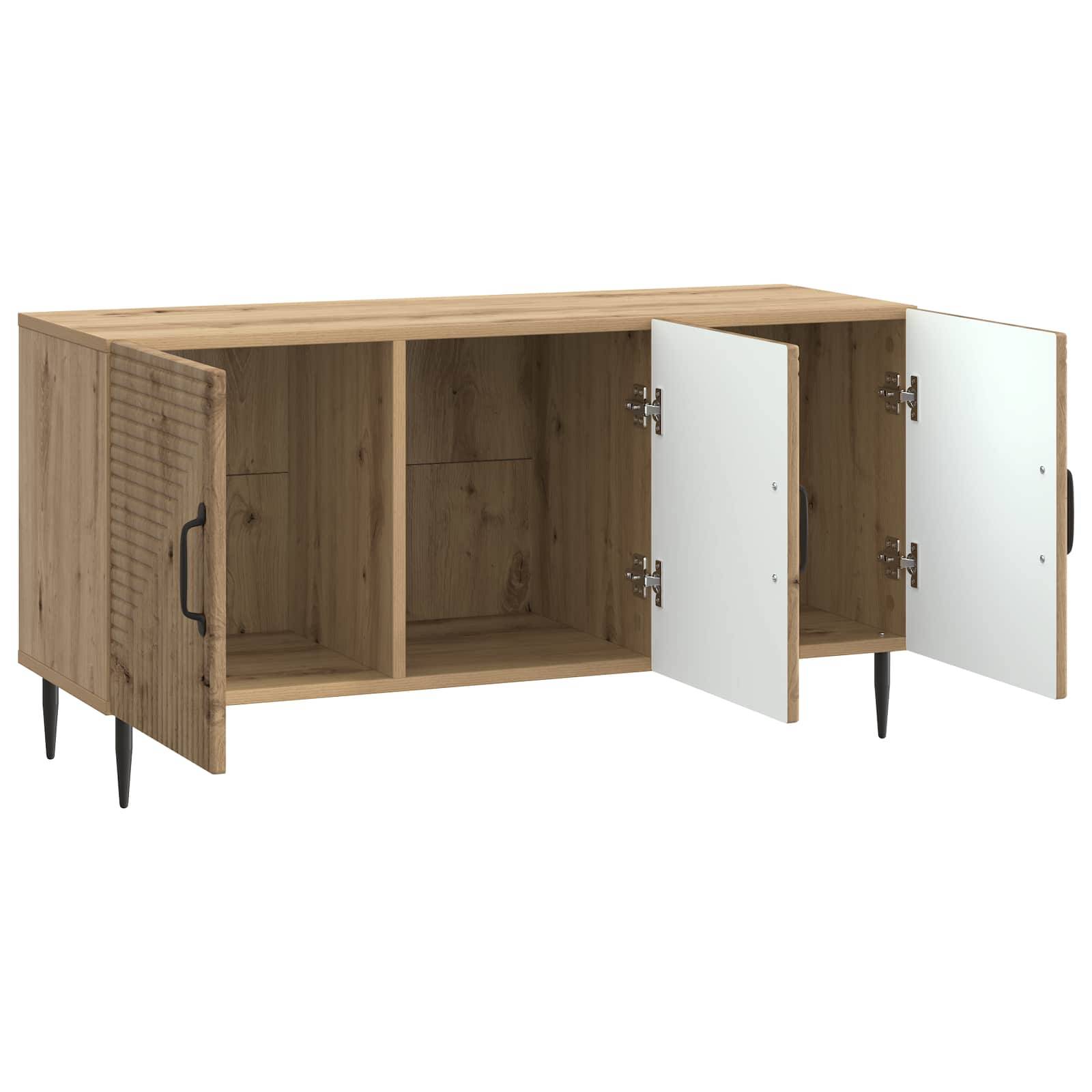 vidaXL TV-Schränk Artisan-Eiche 99 x 34,5 x 50 cm Holzwerkstoff