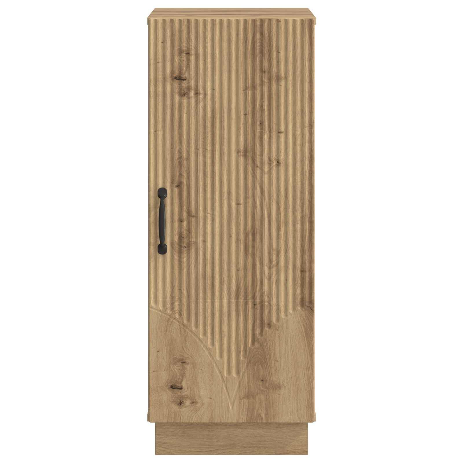 vidaXL Sideboard Artisan-Eiche 33 x 34,5 x 87 cm Holzwerkstoff