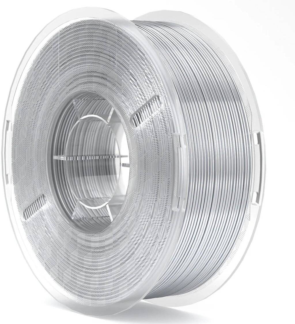 Elegoo PLA Silk Silver, 3D-Druck-Filament, 1,75 mm, 1 kg Spule
