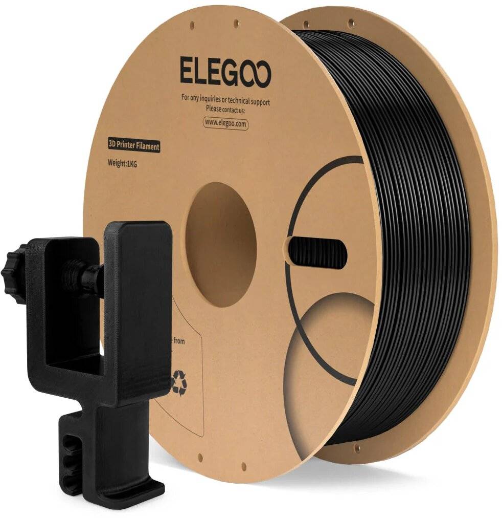 Elegoo PC Filament Black, 1,75 mm, 1000 g, hochfest, hitzebeständig