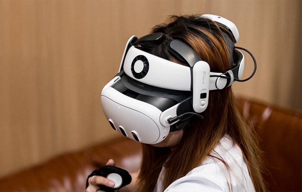 BoboVR F3 Gesichtsschnittstelle für Meta Quest 3, verstellbarer Augenabstand