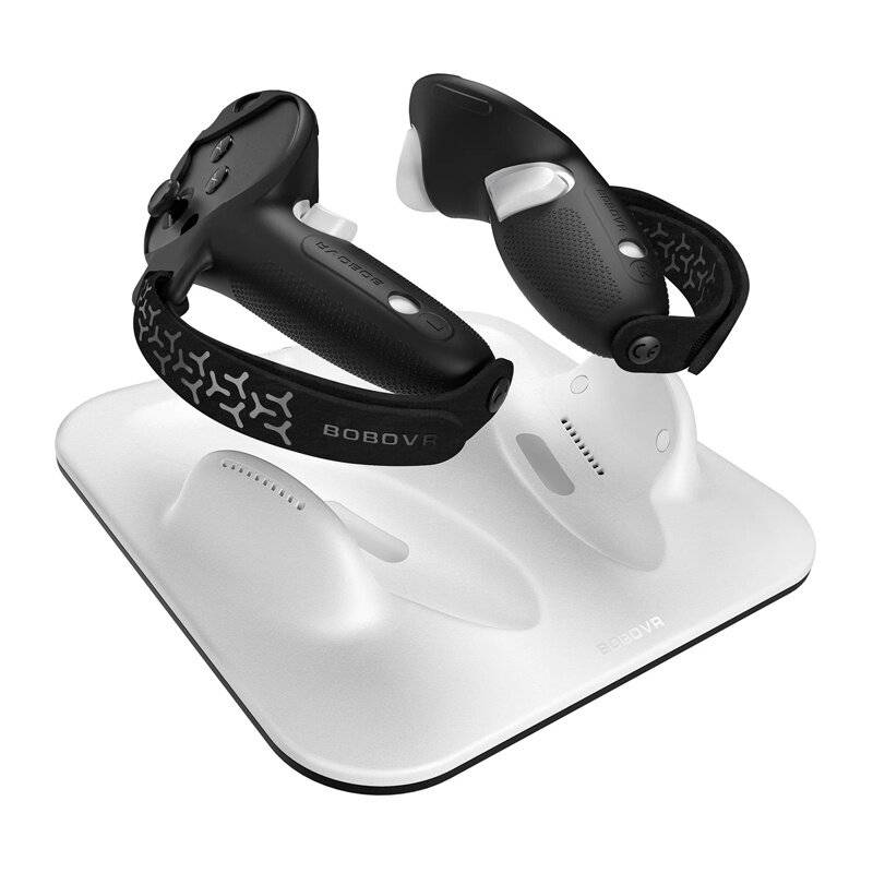 BoboVR CD3 Ladestation für Meta Quest 3/3S Controller, magnetisch, inkl. Akkus