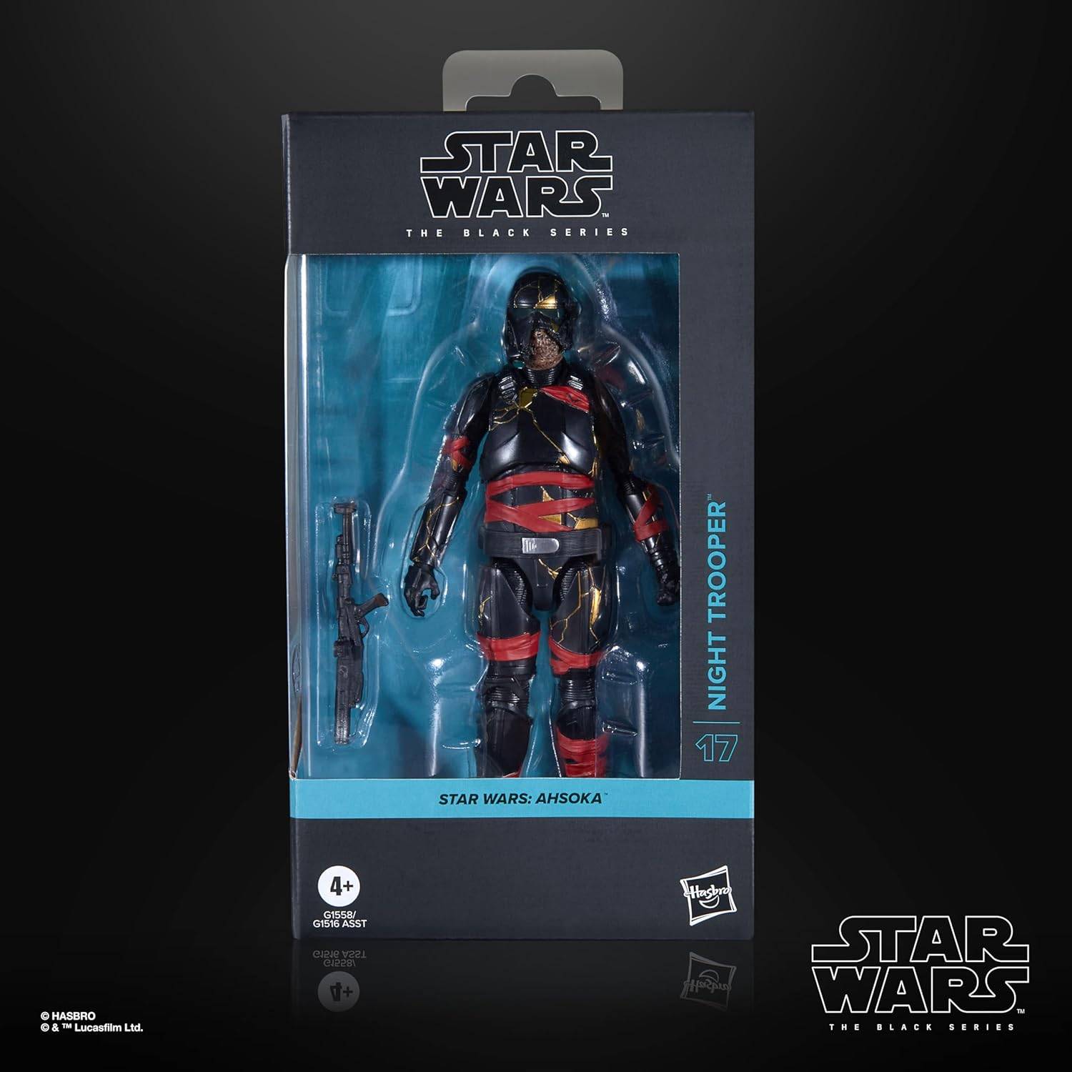 Star Wars The Black Series Night Trooper Ahsoka Premium Action-Figur 15 cm 4+
