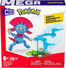 Mega Construx GDW29 HTJ02 Pokémon Weavile Bauset 75 Bausteinen 6+ Actionfigur