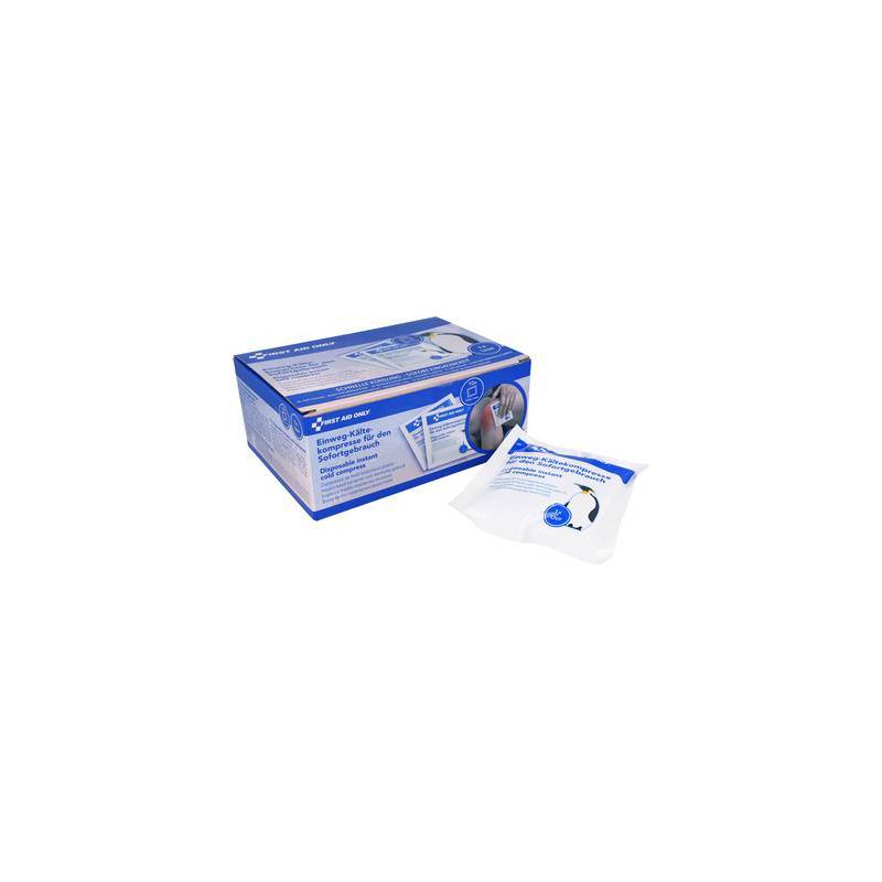FIRST AID ONLY Sofort-Kälte-Kompresse, 130 x 140 mm, 10er
