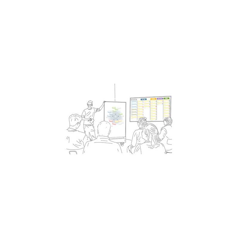 magnetoplan Organisations-Set Sprintbox, 255-teilig