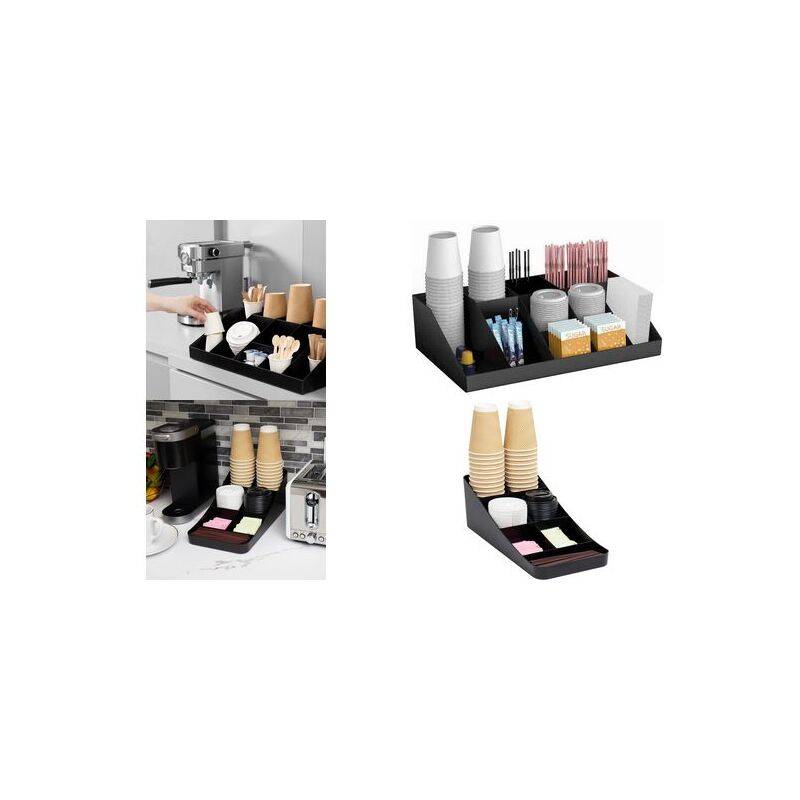 deflecto Kaffee- und Tee-Station Organizer, 10 Fächer