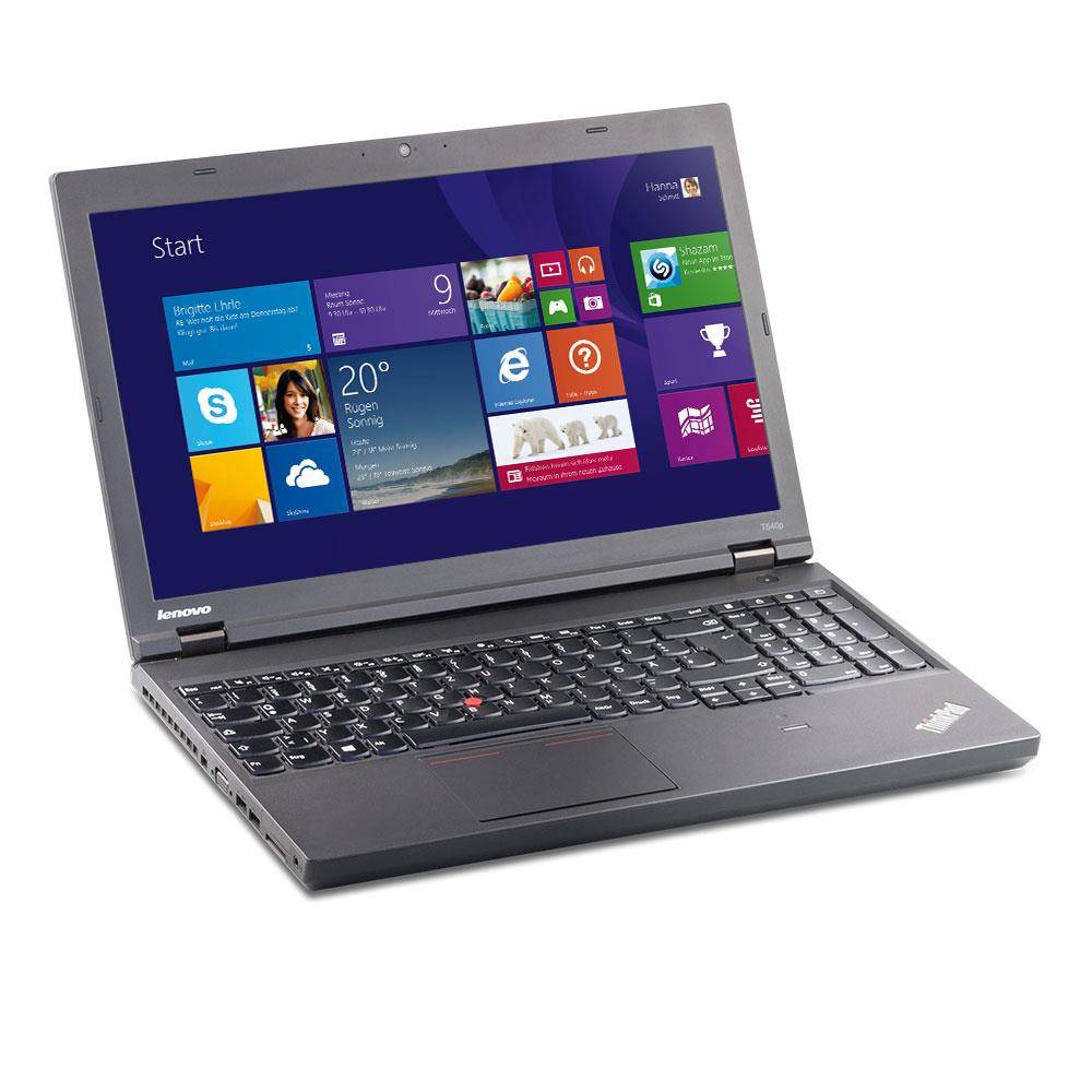 Lenovo ThinkPad T540p i5-4300M 15.6" FHD Webcam Windows 10 Pro DE 8 GB 256 GB SSD