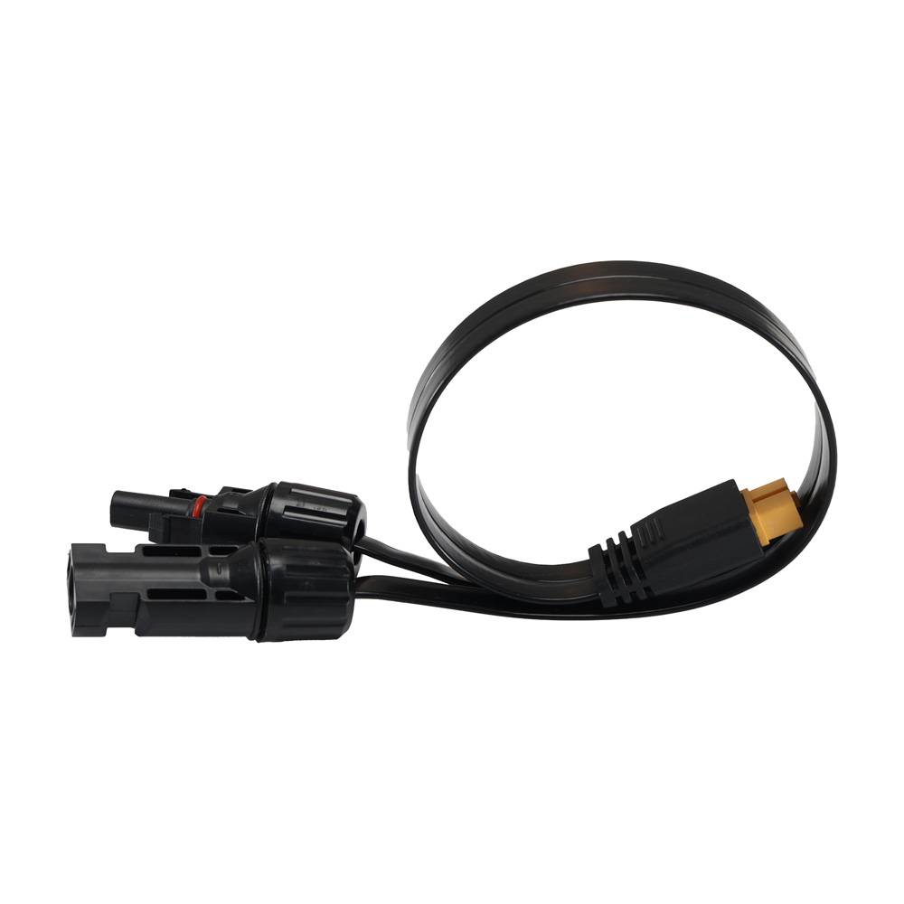 Offgridtec XT60 zu PV-Stecker 1,5m Flat Cable 4mm² Verbindungskabel (Super Flach)