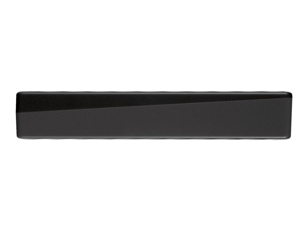 Ein langer, schmaler schwarzer rechteckiger Balken, horizontal auf weißem Hintergrund angezeigt.