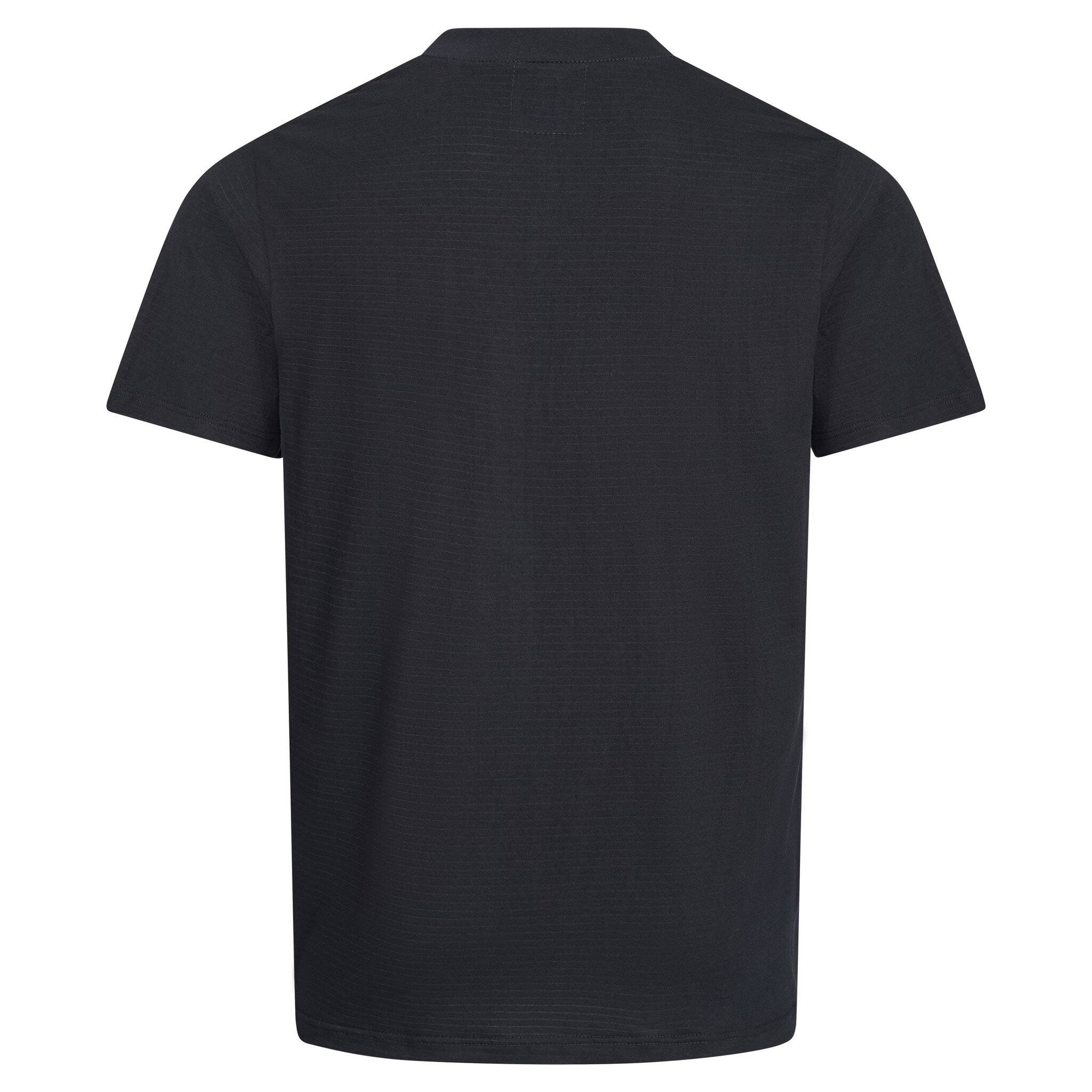 ESD T-Shirt schwarz mit V-Ausschnitt, 150g/m², 7XL