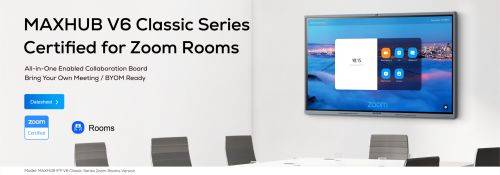 MAXHUB V6 Classic C7530  75" 4K UHD Touch-Display für Videokonferenzen & Zusammenarbeit