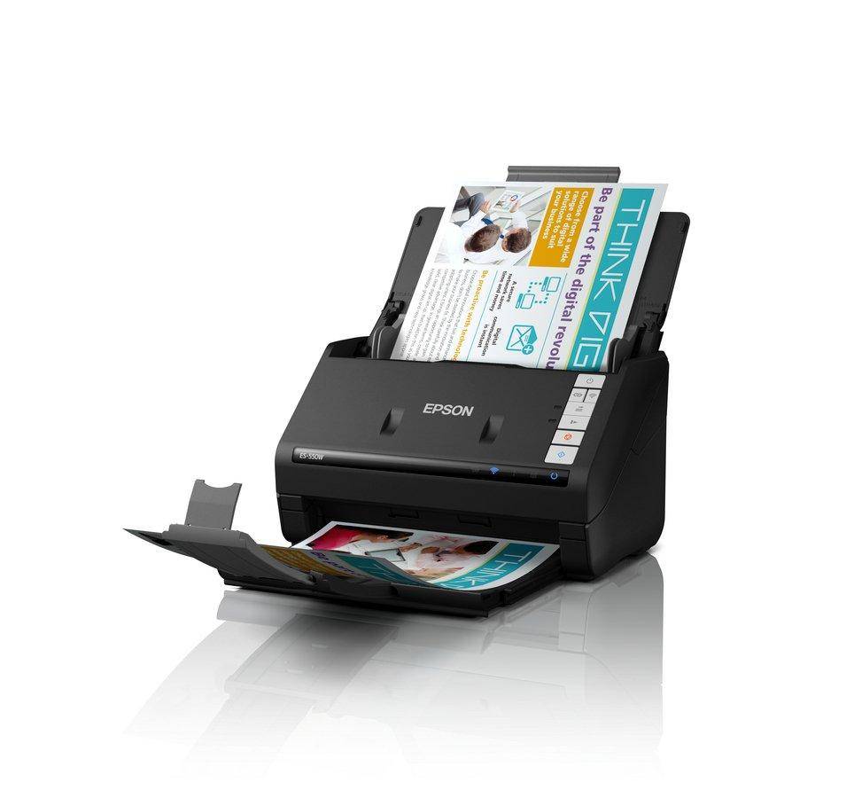 Epson WorkForce ES-550W, 215,9 x 6069 mm, 600 x 600 DPI, 30 Bit, 24 Bit, 8 Bit, ADF-Scanner
