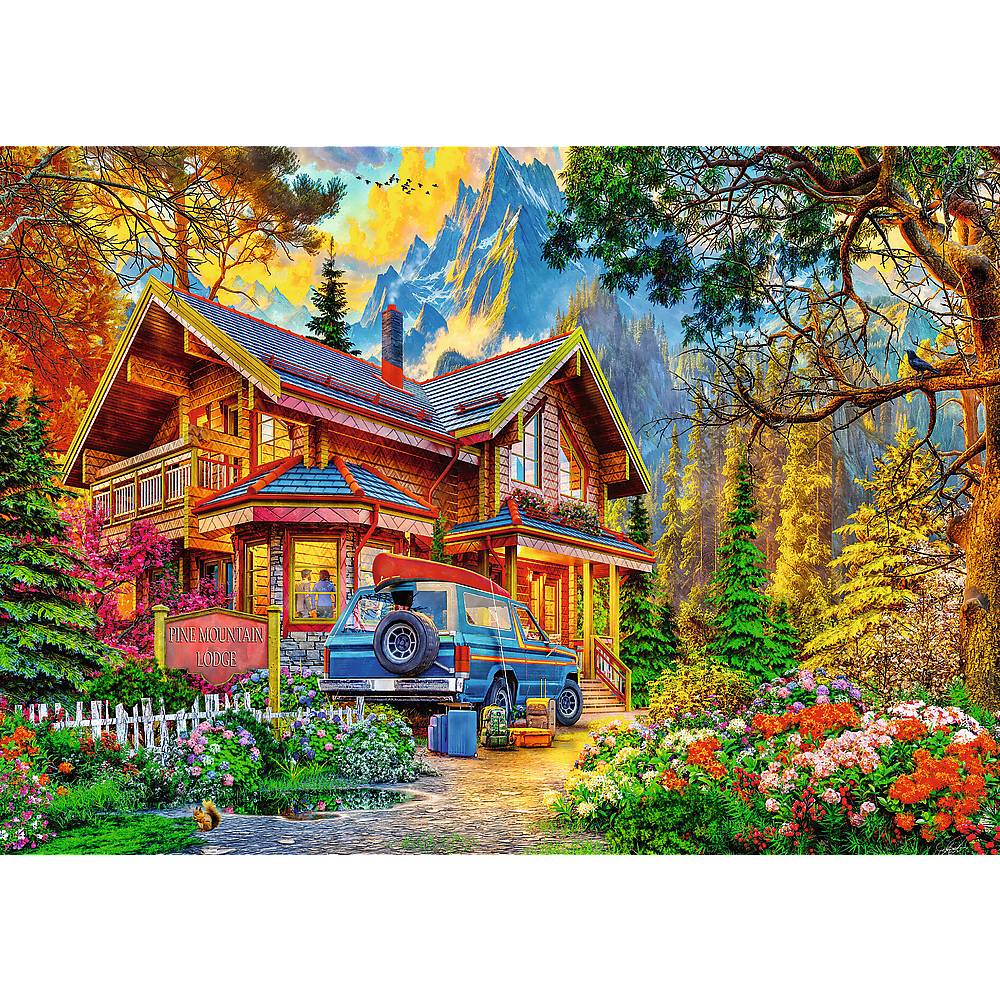Trefl, Berg Trip, 2x500 Teile Puzzle