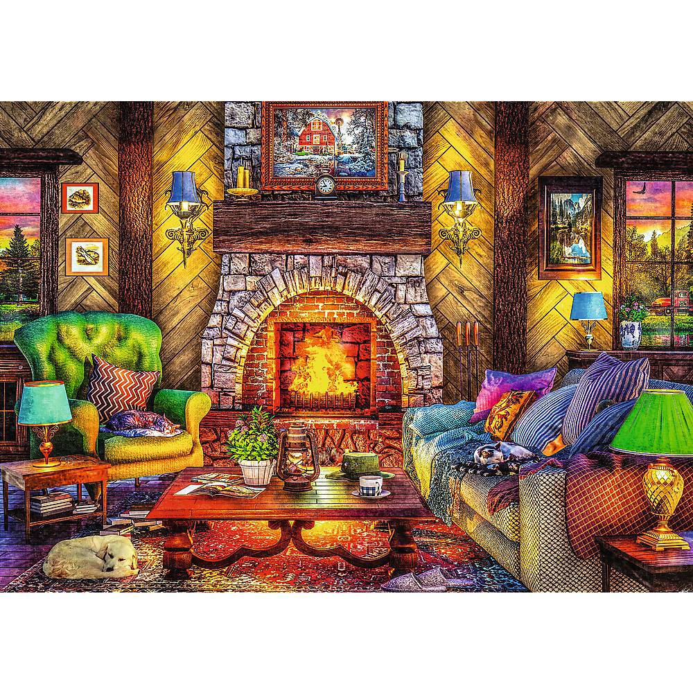 Trefl, Berg Trip, 2x500 Teile Puzzle
