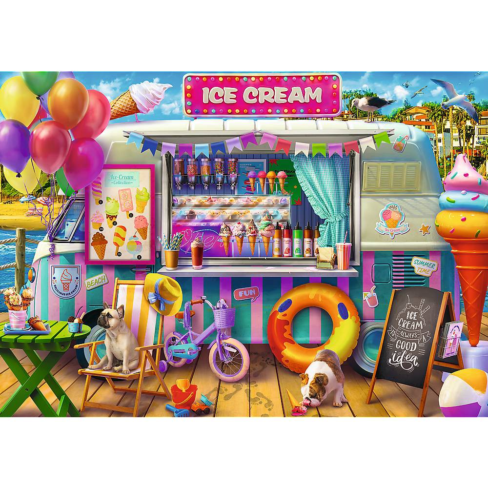 Trefl, Sommer Zeit, 2x500 Teile Puzzle